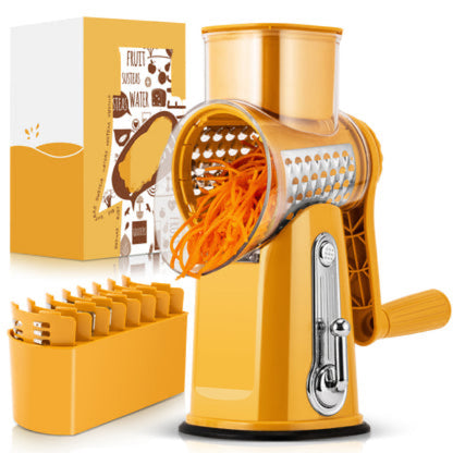 Rotary Cheese Grater & Vegetable Slicer