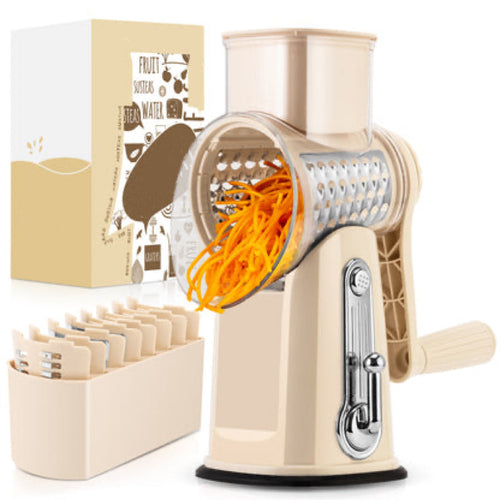 Rotary Cheese Grater & Vegetable Slicer
